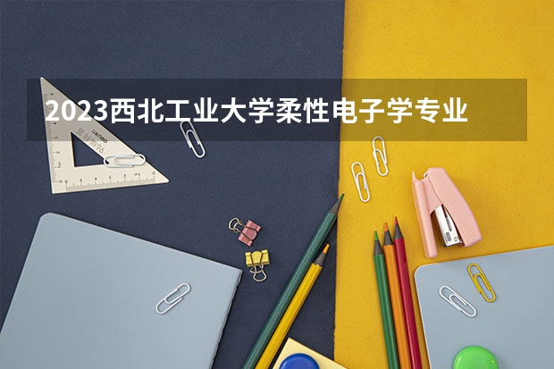 2023西北工业大学柔性电子学专业分数线及历年分数线汇总