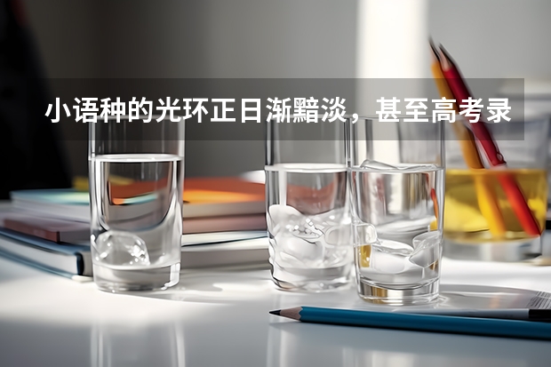 小语种的光环正日渐黯淡,甚至高考录取分数线都在逐年下滑。小语种,怎么走到了被00后们抛弃的境地?