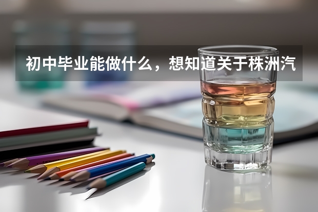 初中毕业能做什么，想知道关于株洲汽修学校情况，如何选择适合自己的？
