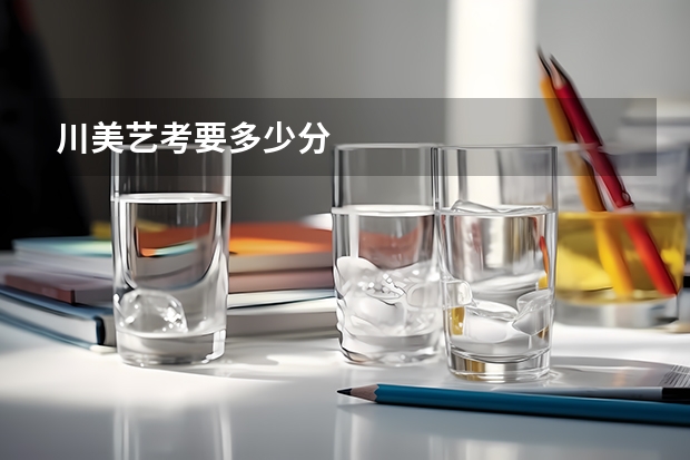 川美艺考要多少分