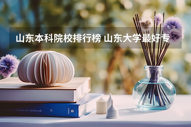 山东本科院校排行榜 山东大学最好专业排名最新