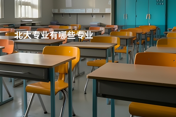 北大专业有哪些专业