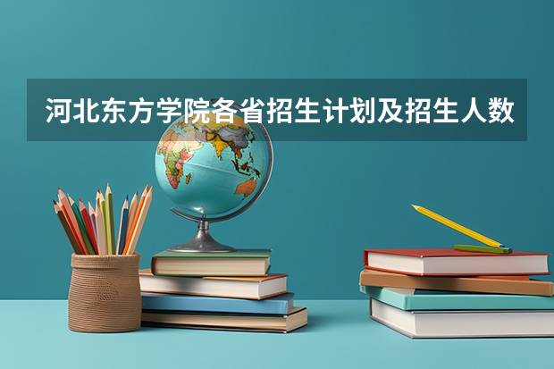 河北东方学院各省招生计划及招生人数 都招什么专业