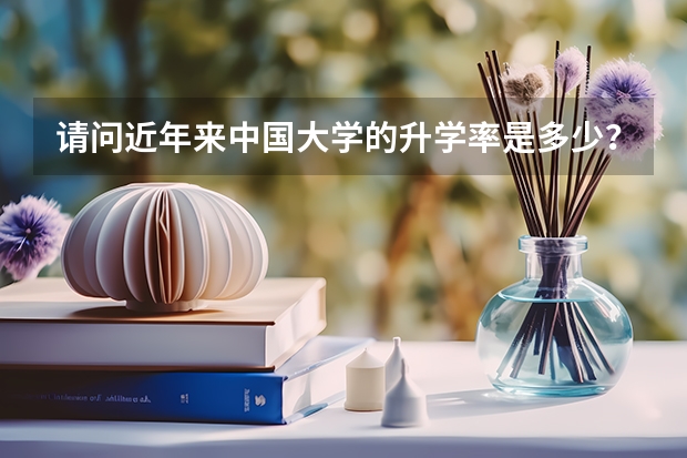 请问近年来中国大学的升学率是多少？