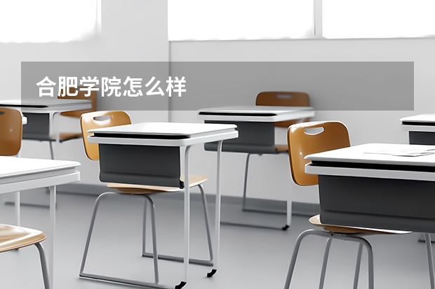 合肥学院怎么样