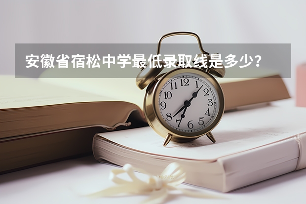 安徽省宿松中学最低录取线是多少？