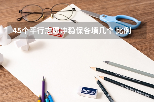45个平行志愿冲稳保各填几个 比例怎么安排