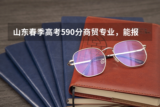 山东春季高考590分商贸专业,能报哪些本科院校,最好能被录取的,大家帮帮忙啊