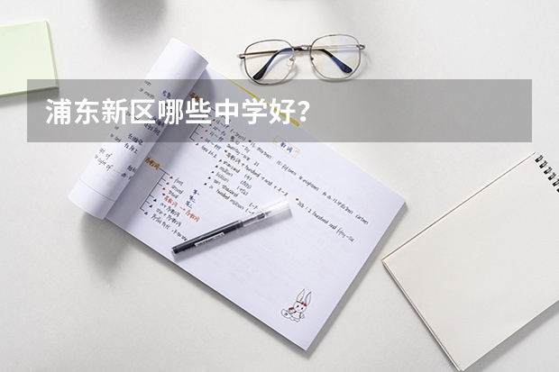 浦东新区哪些中学好？