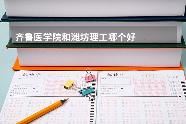 齐鲁医学院和潍坊理工哪个好
