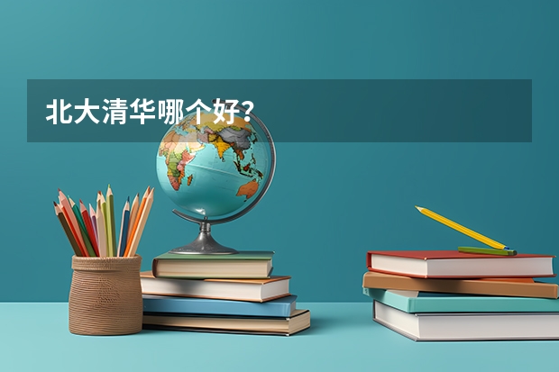 北大清华哪个好？