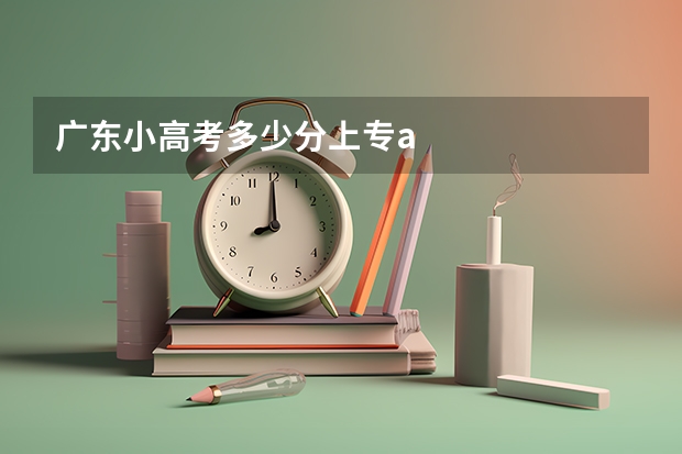 广东小高考多少分上专a