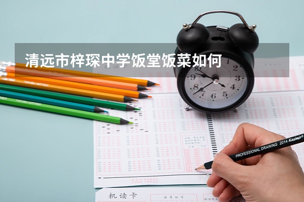 清远市梓琛中学饭堂饭菜如何