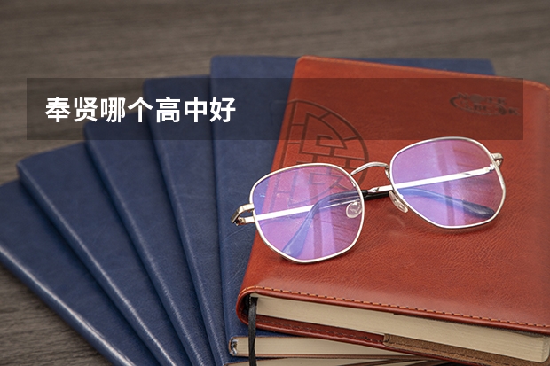 奉贤哪个高中好
