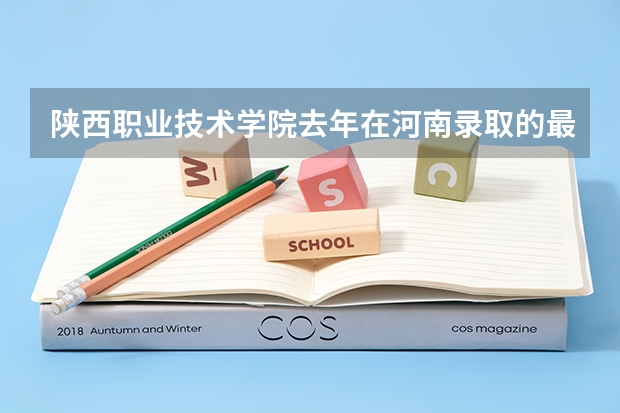 陕西职业技术学院去年在河南录取的最低分是多少？