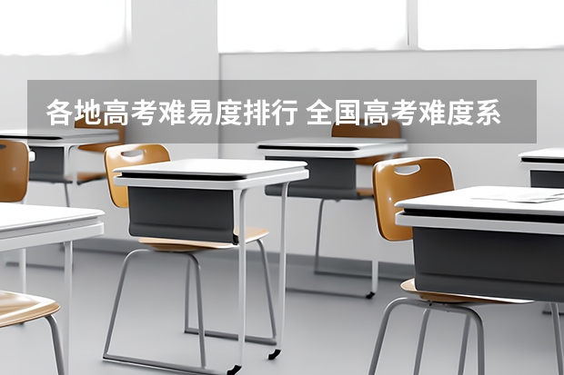 各地高考难易度排行 全国高考难度系数排行