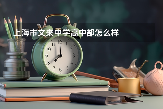 上海市文来中学高中部怎么样