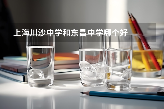 上海川沙中学和东昌中学哪个好