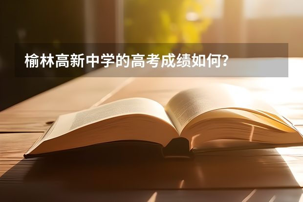 榆林高新中学的高考成绩如何？
