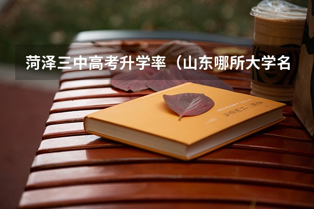 菏泽三中高考升学率（山东哪所大学名气不高，但就业率很高，毕业生90%能成为公务员？）