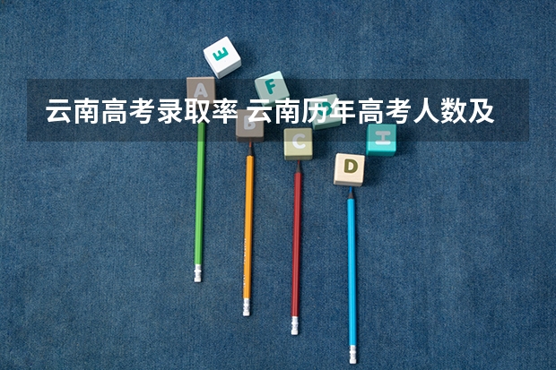 云南高考录取率 云南历年高考人数及录取率