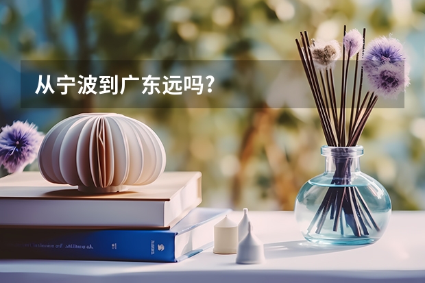 从宁波到广东远吗?