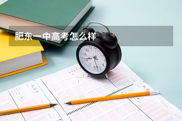 肥东一中高考怎么样