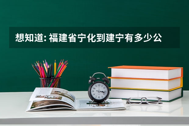 想知道: 福建省宁化到建宁有多少公里?在哪？