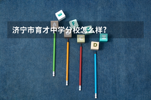 济宁市育才中学分校怎么样?