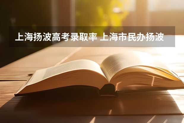 上海扬波高考录取率 上海市民办扬波中学的办学特色