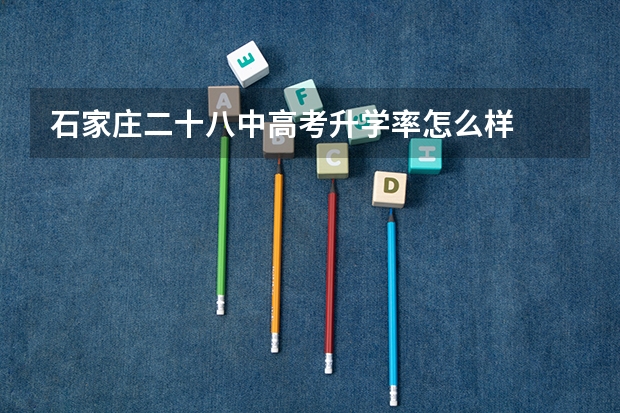 石家庄二十八中高考升学率怎么样